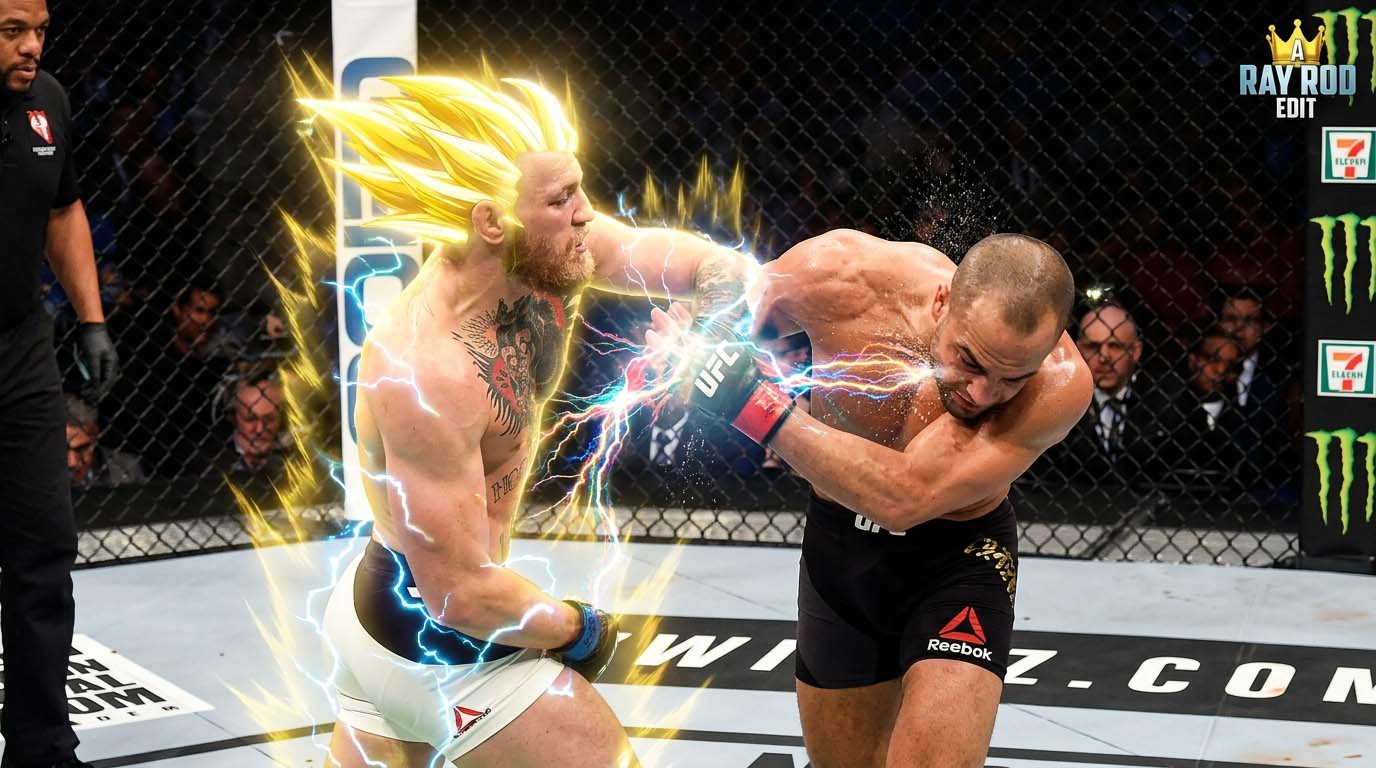 Super Saiyan Conor vs Eddie Alvarez